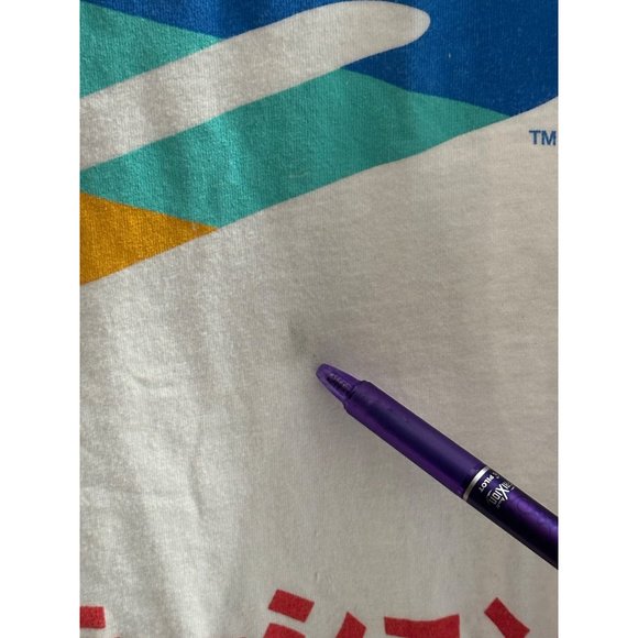 Sony PlayStation size S 100% cotton white long sleeve t-shirt FLAW - Picture 2 of 5